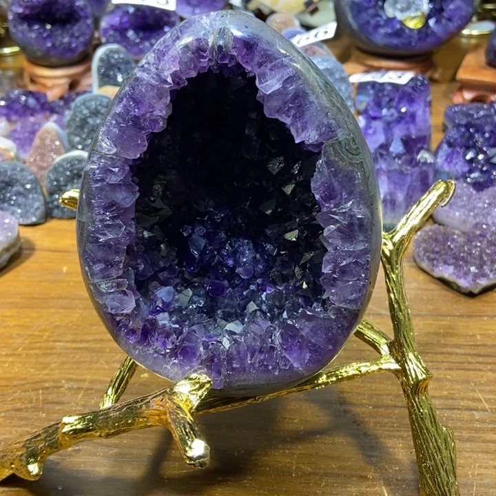 大型摆件（非配饰）紫晶未镶嵌