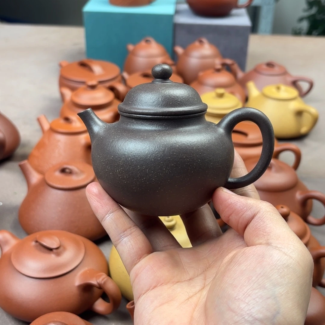 嗨***…茶壶紫砂半手工福利