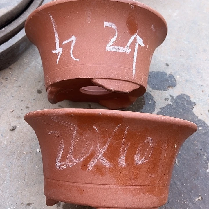 紫砂花盆透气花盆