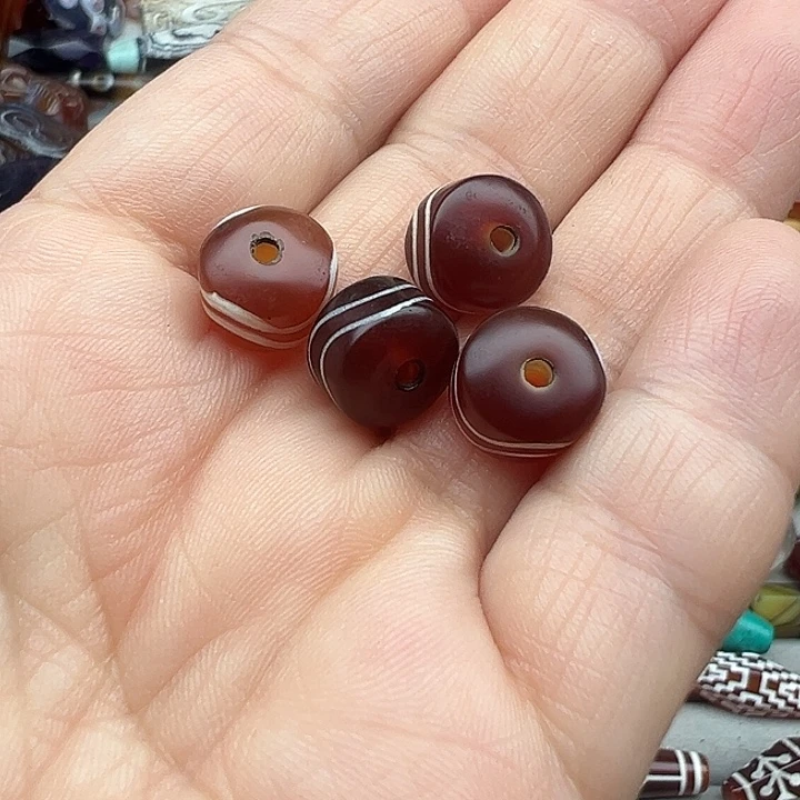 玛瑙/玉髓合金颈饰