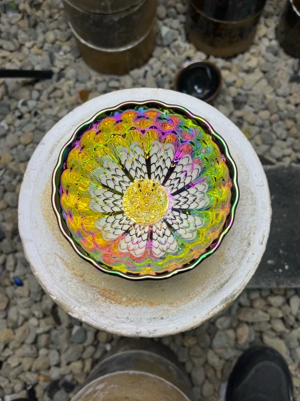 梦幻七彩 金龙茶杯主人杯陶瓷传统手工制作.匠心传承