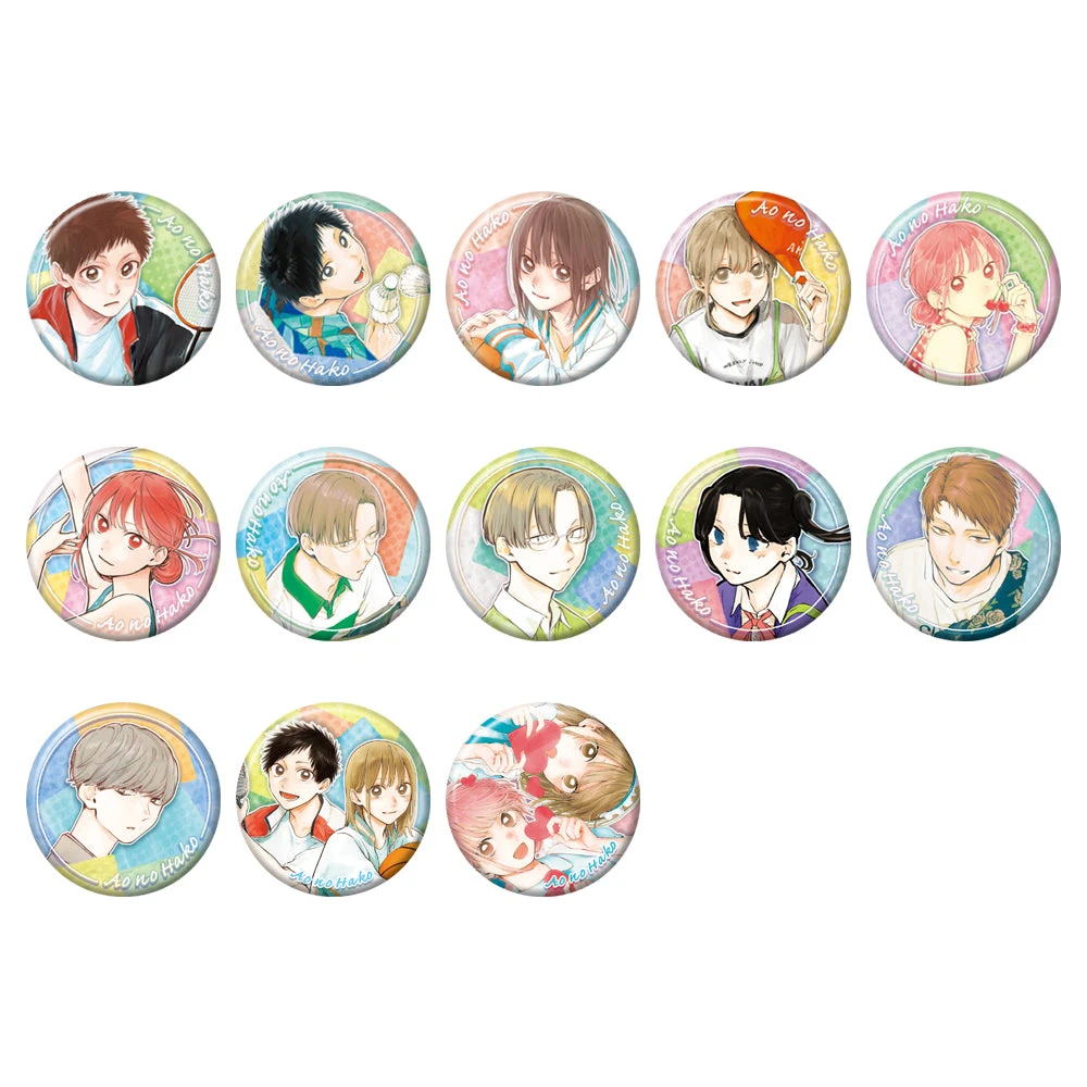 青春之箱蓝箱原画吧唧徽章动漫周边潮玩盲盒六天天拆卡