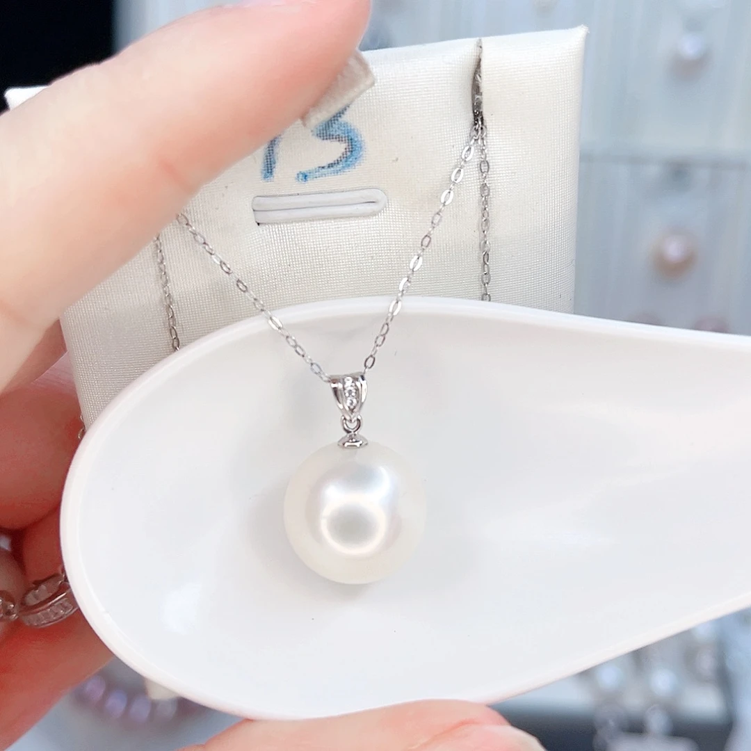 吊坠(赠链)淡水珍珠18K金镶嵌
