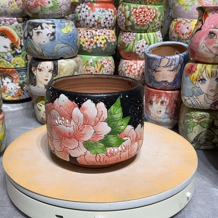 景德镇艺术手绘作品