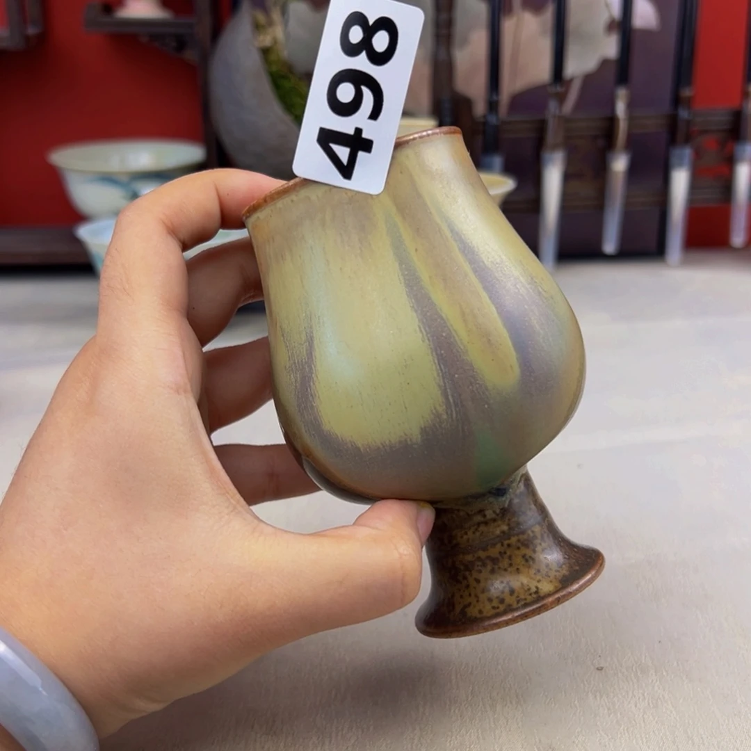 杯子纯手工柴烧主人杯