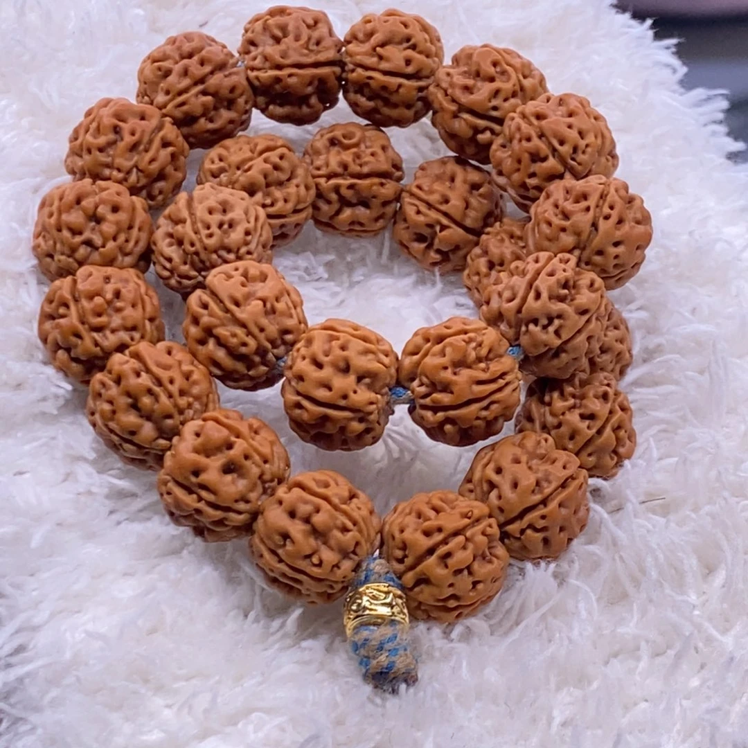 金刚菩提手串五瓣蜂窝尺寸11.5