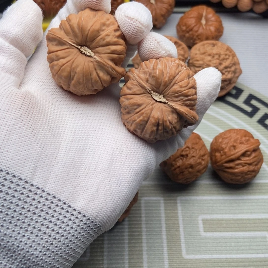 文玩核桃把件42全品南瓜墩