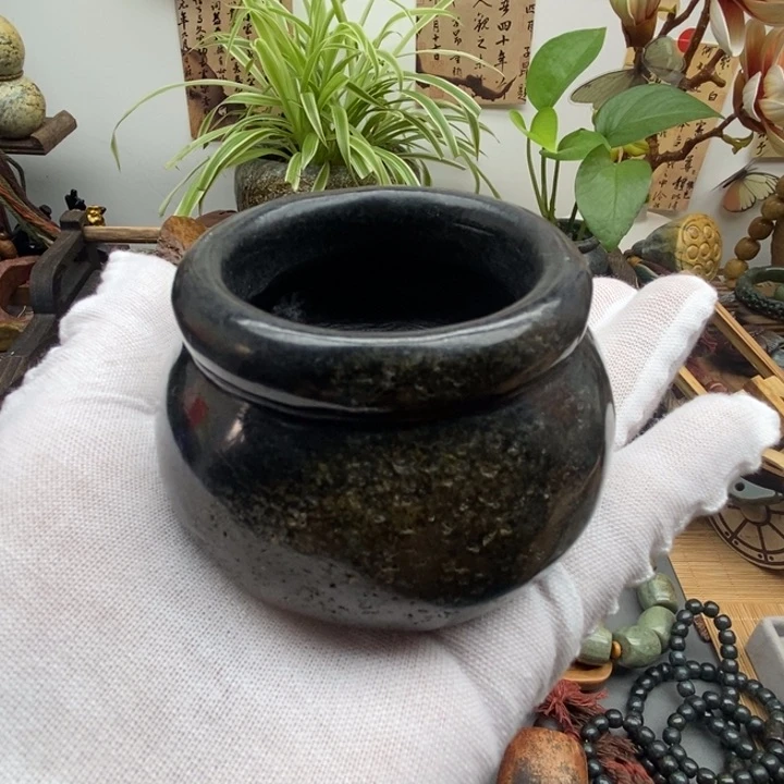 岫岩河磨玉（透闪石质玉）未镶嵌摆件