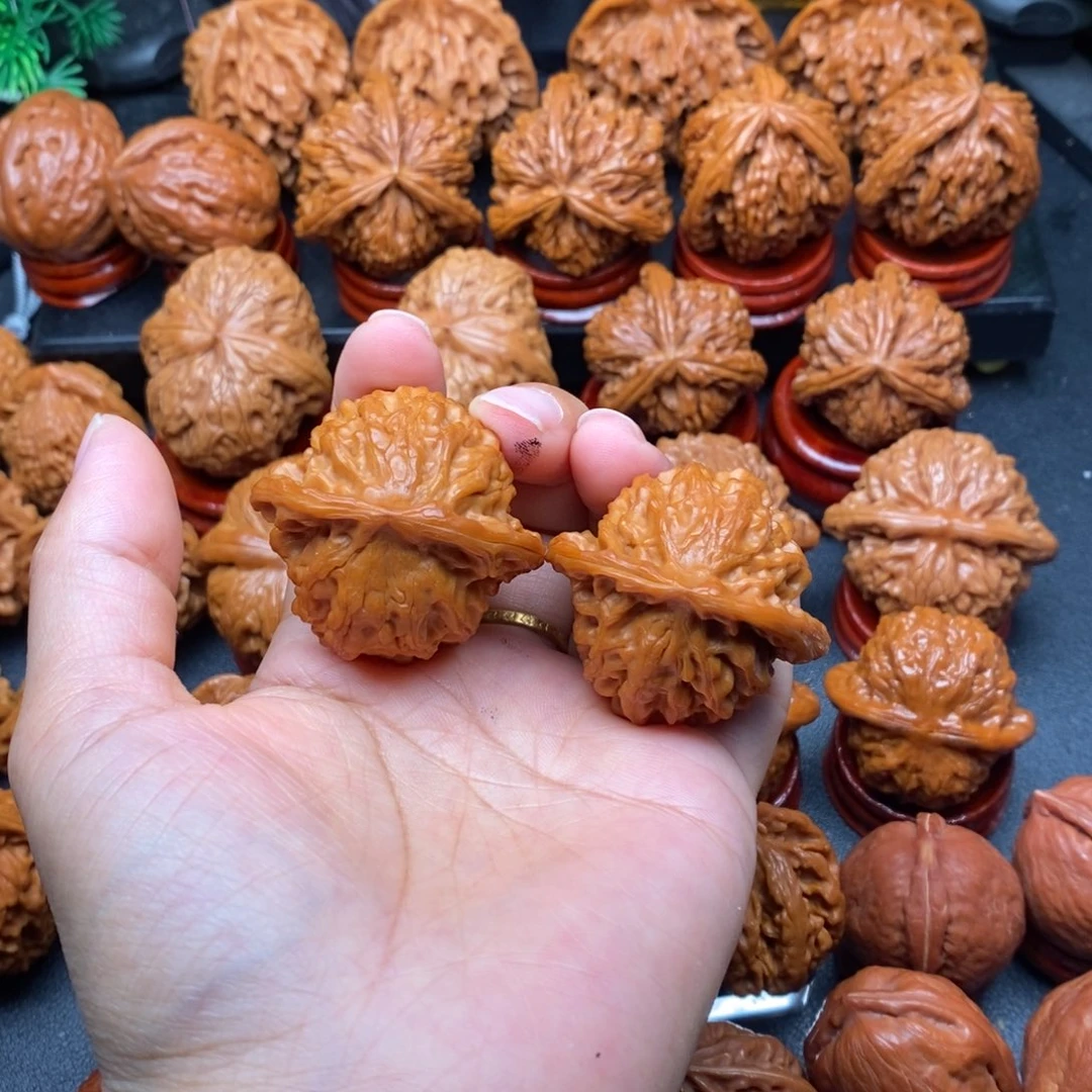 把件文玩核桃41公子帽