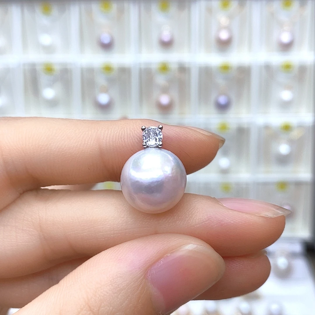 淡水珍珠合金颈饰