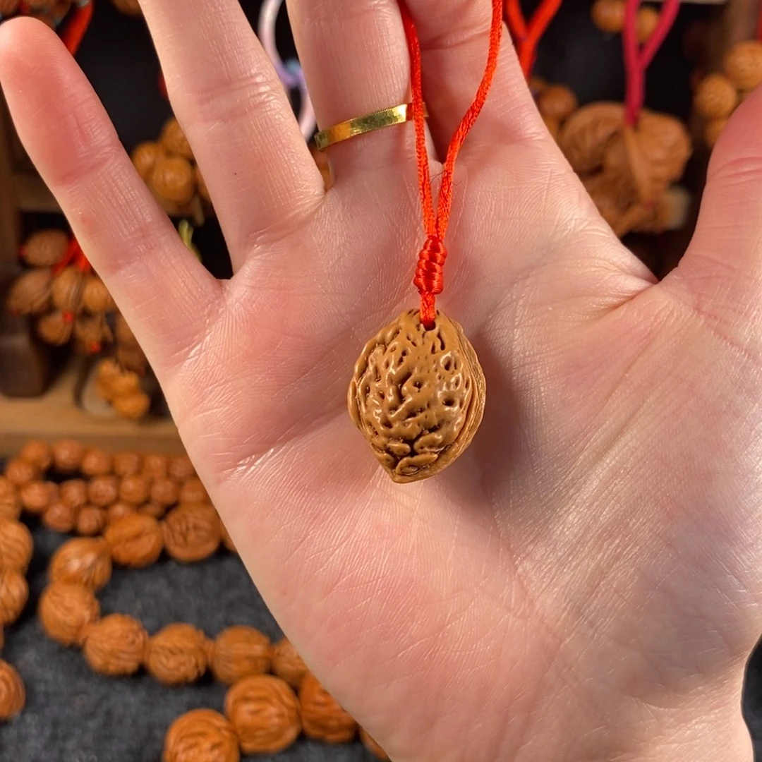 吊坠桃核6链接桃枭挂件