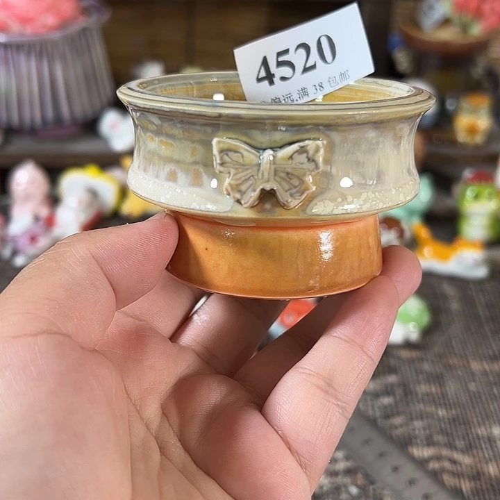 口6 手工花盆满30包邮