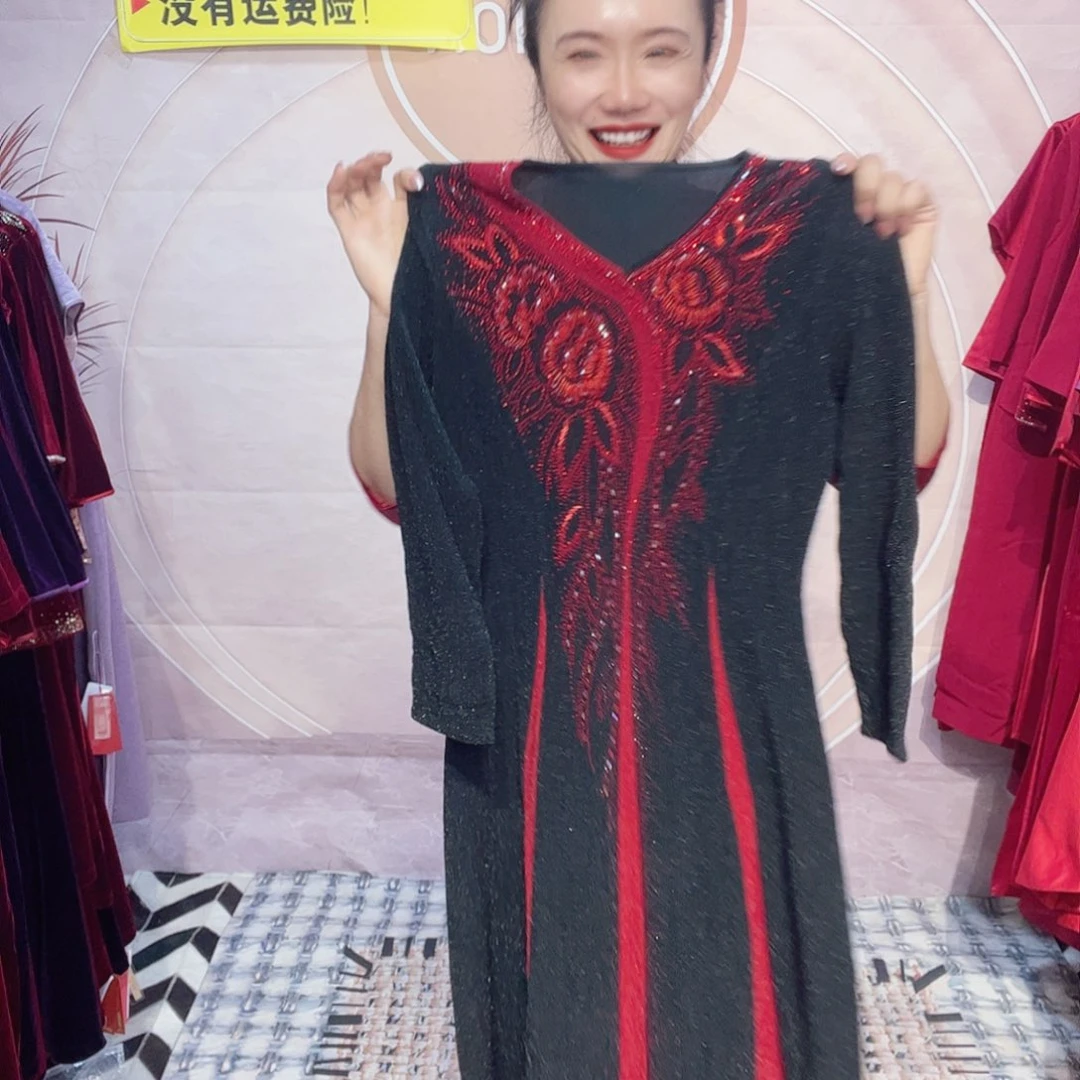 爱***凤xl码连衣裙修身显瘦气质