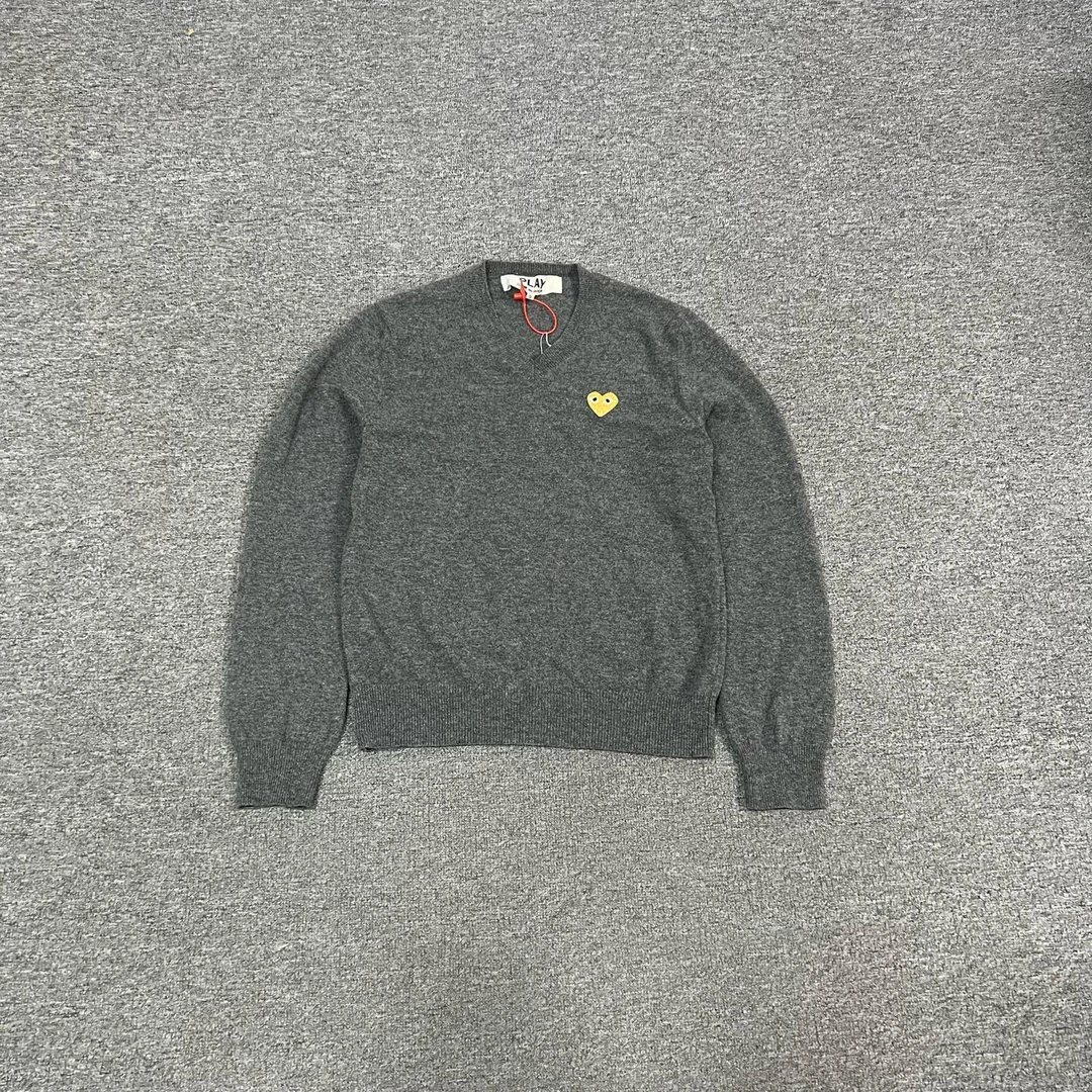 95新 AMIPARIS CDG 川久保玲 爱心 针织毛衣 95新 S码