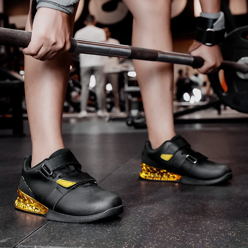 专业深蹲鞋男女通用举重鞋防滑室内健身运动力量训练支撑硬拉鞋
