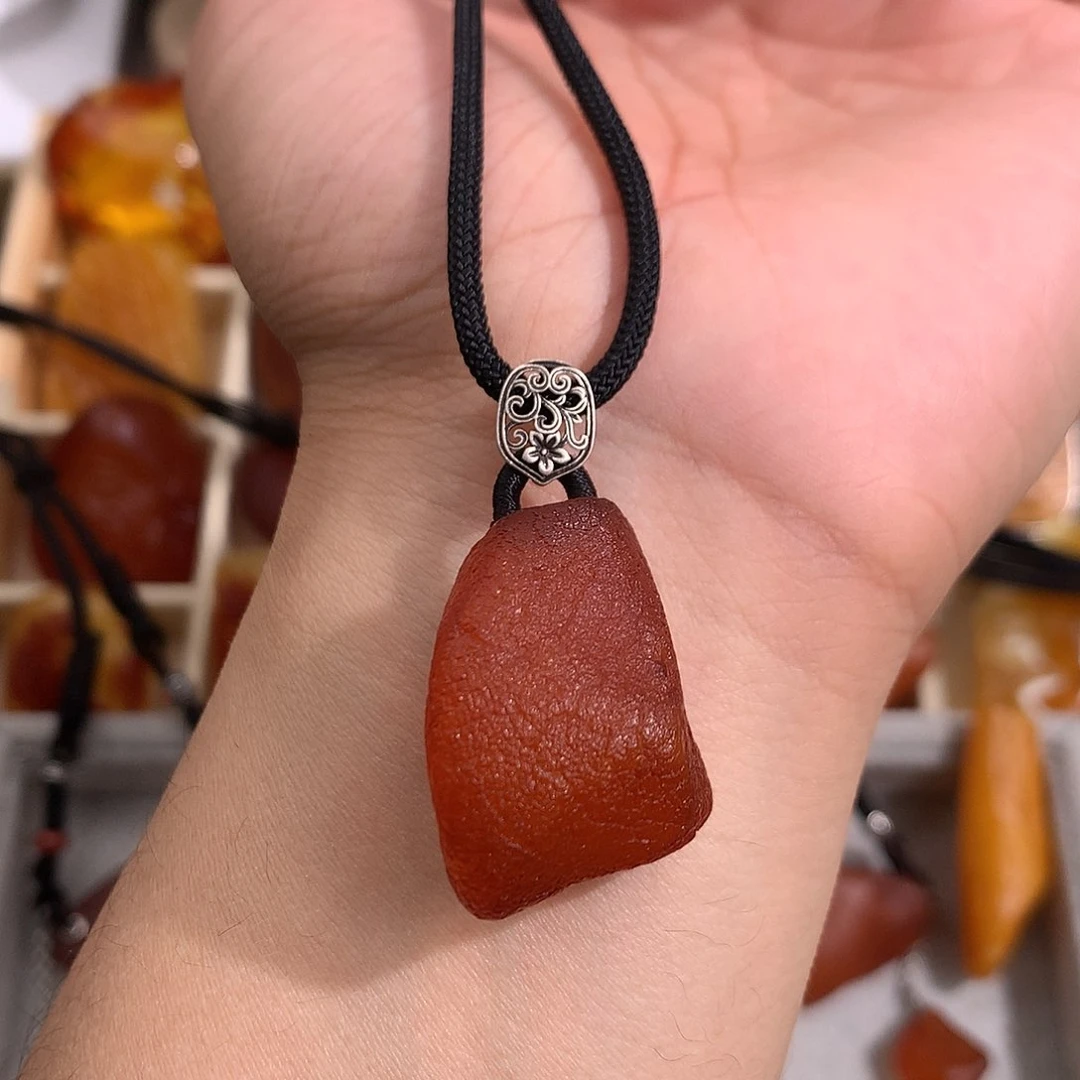 蜜蜡裸石未镶嵌你