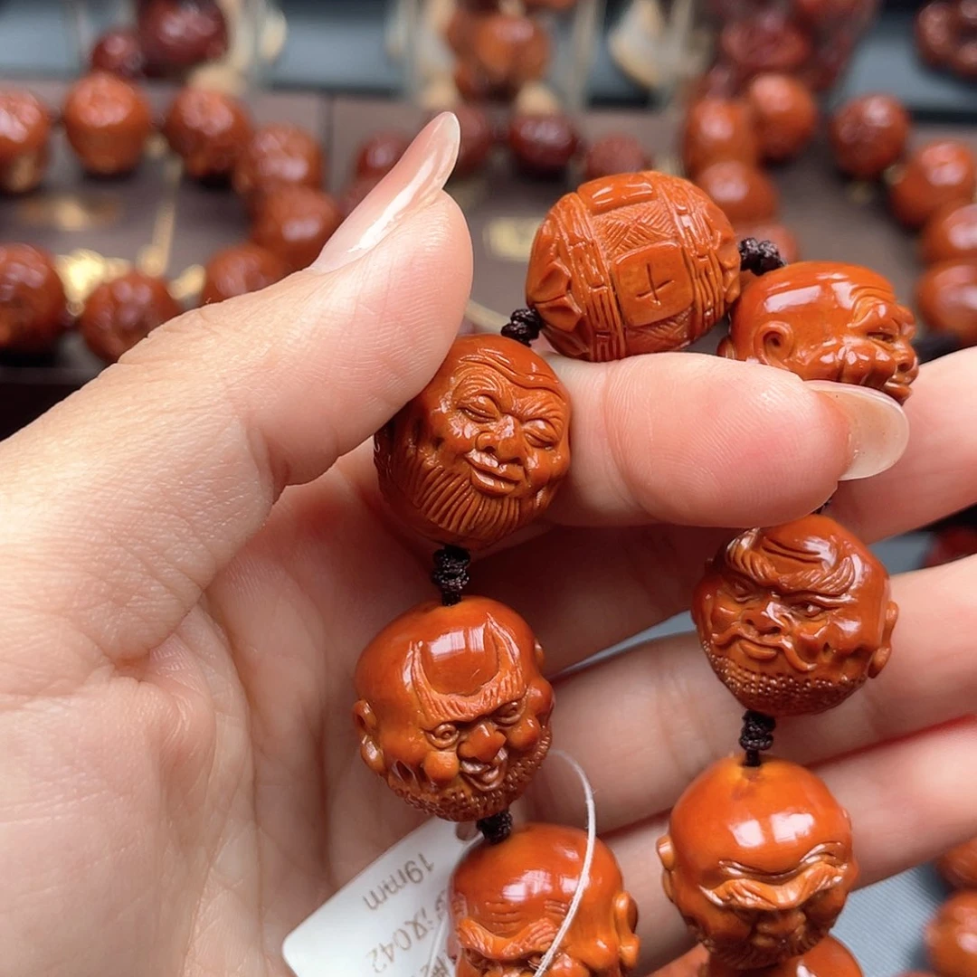 橄榄核手串十八罗汉