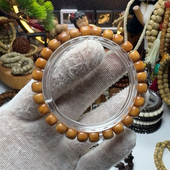 星月菩提手串3号车尺寸8.7龙脊单圈