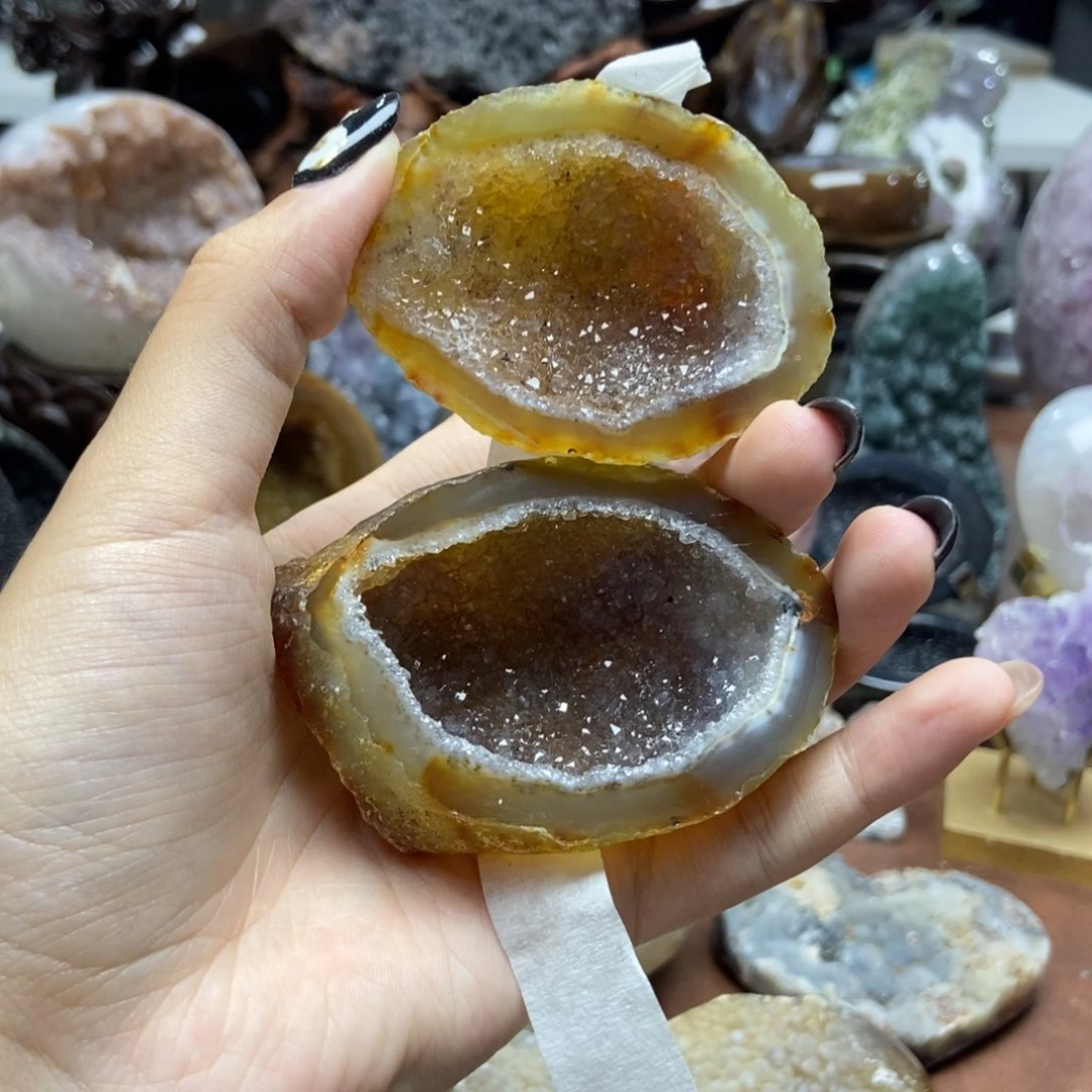 摆件紫晶未镶嵌水晶