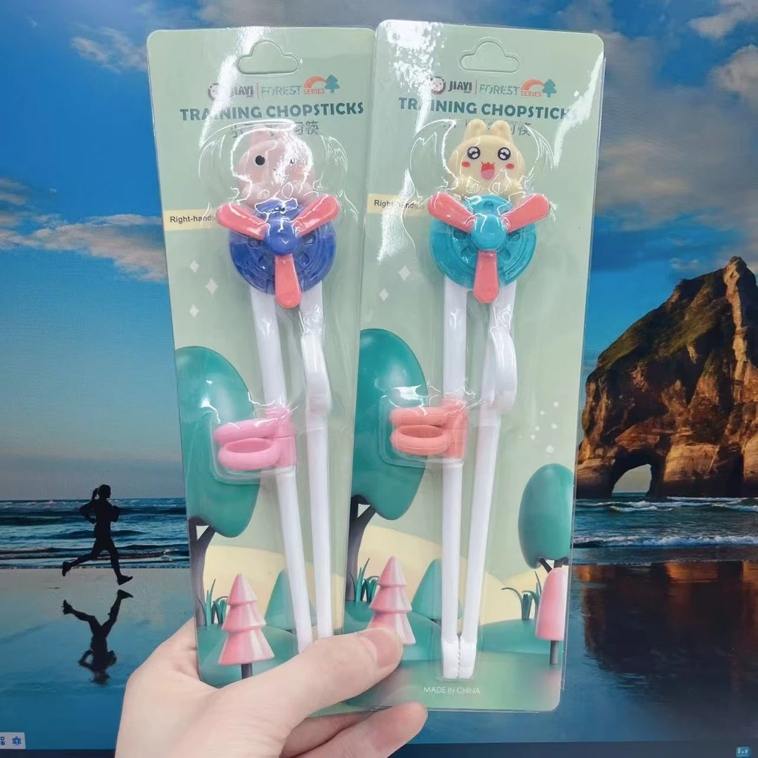 白金翰学习筷+扭扭勺+不锈钢勺