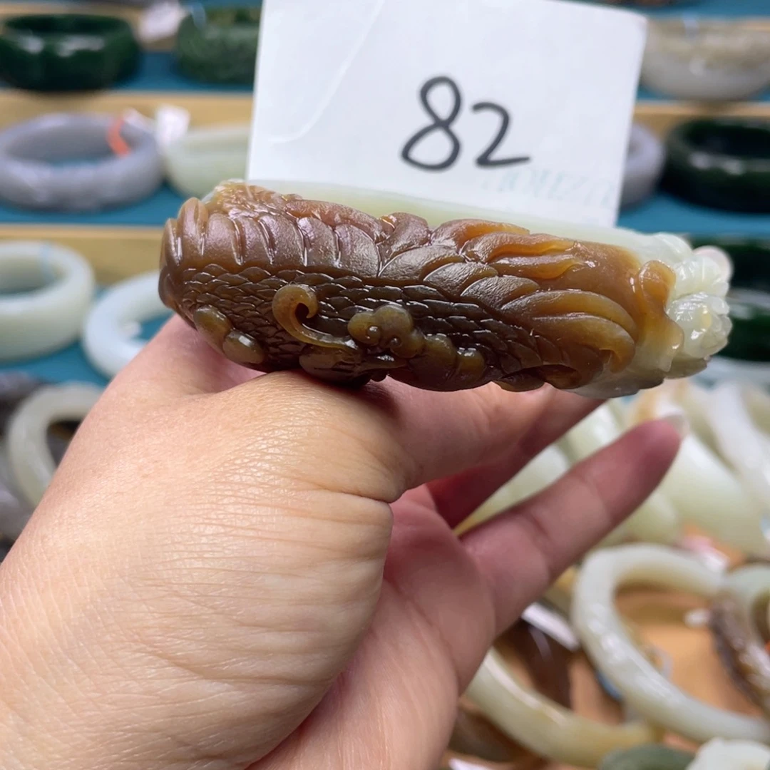 未镶嵌手镯和田玉圈口59