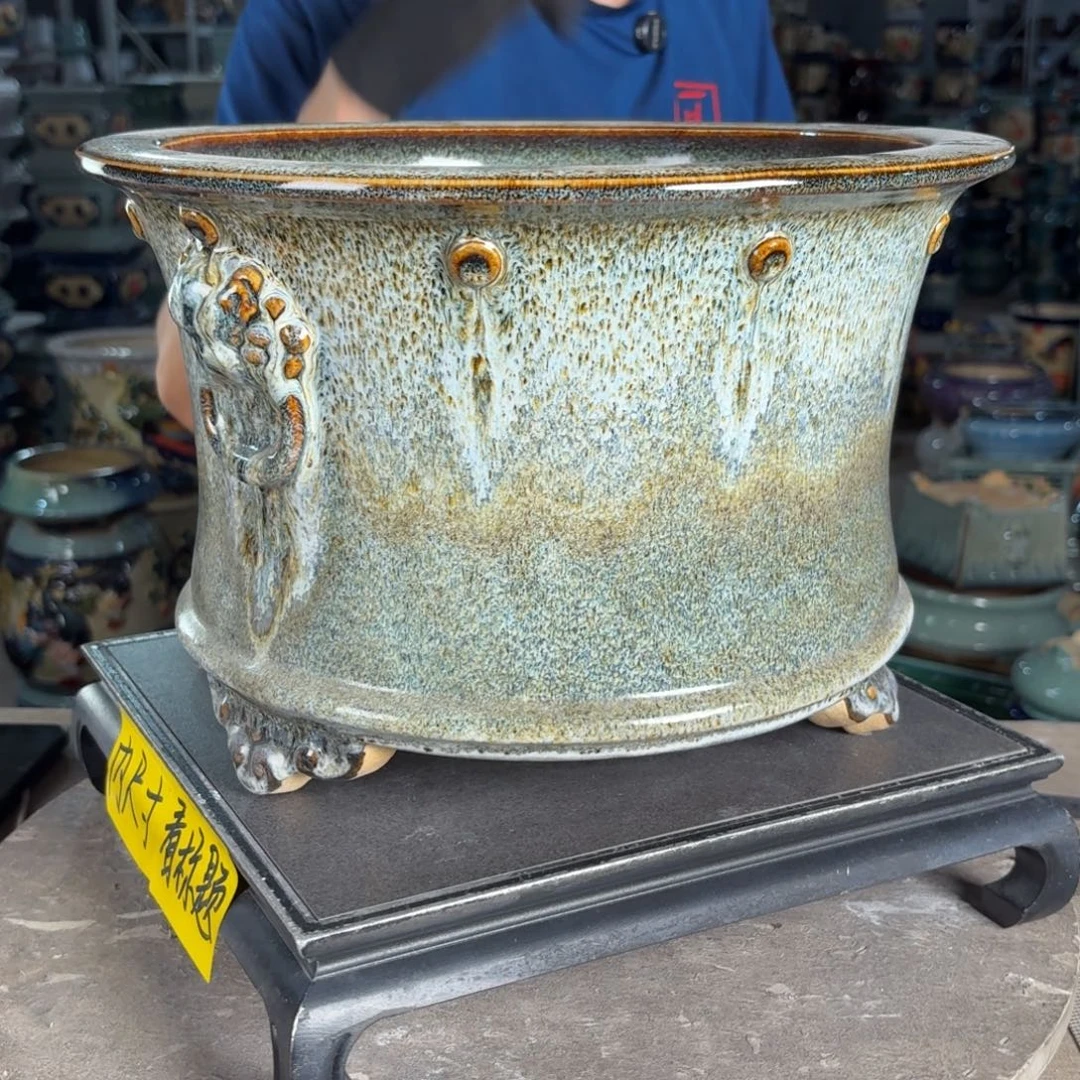 一风堂石湾花盆 内28*17