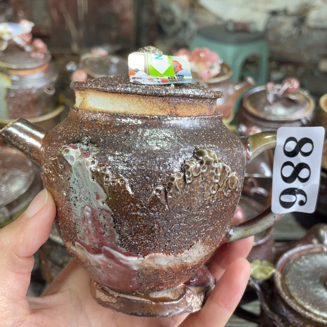 苏***尔陶纯手工柴烧茶具茶壶