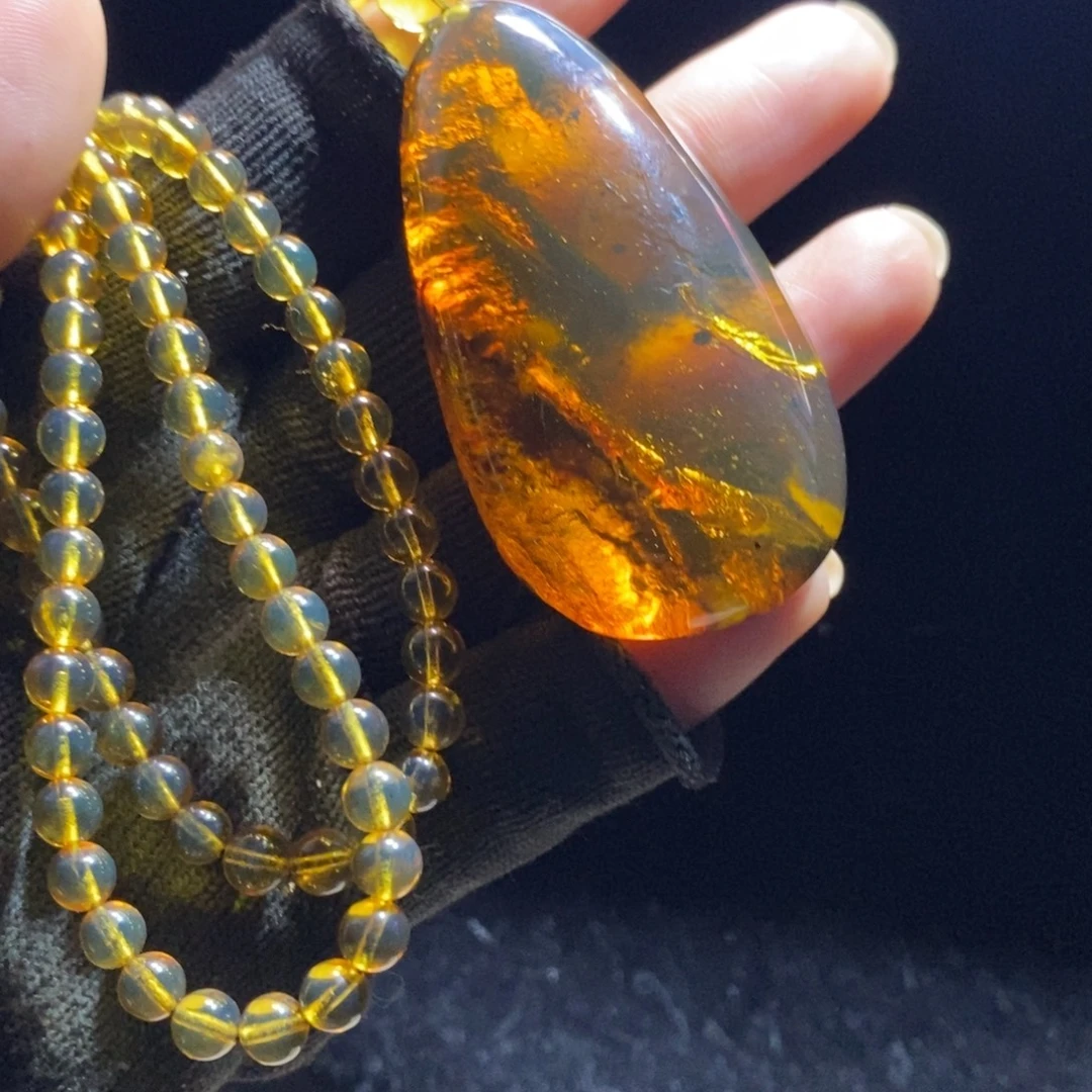 琥珀未镶嵌裸石珀