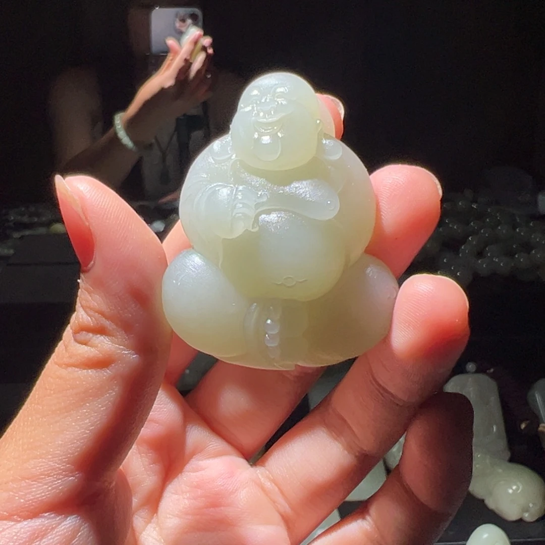 和田玉（糖玉）未镶嵌颈饰✨*闪