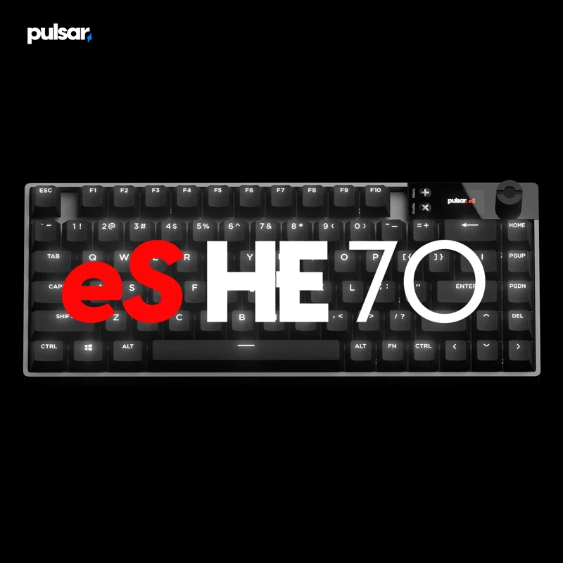 派世pulsar [ANSI] eS HE 70磁轴游戏键盘 （本产品拆封不支持退换