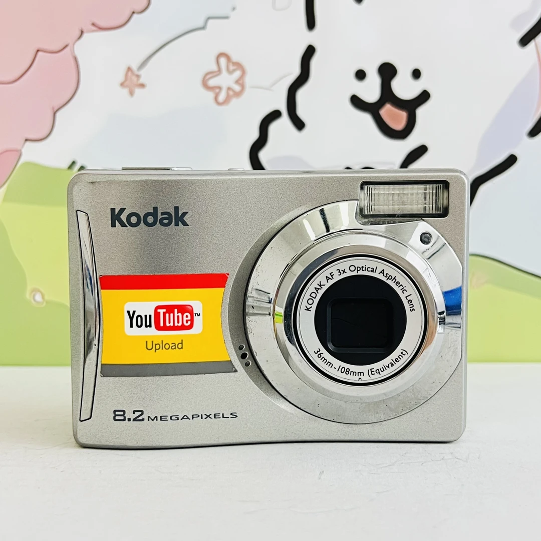 9新 Kodak/柯达 c140 820w像素3倍变焦 五号电池自备