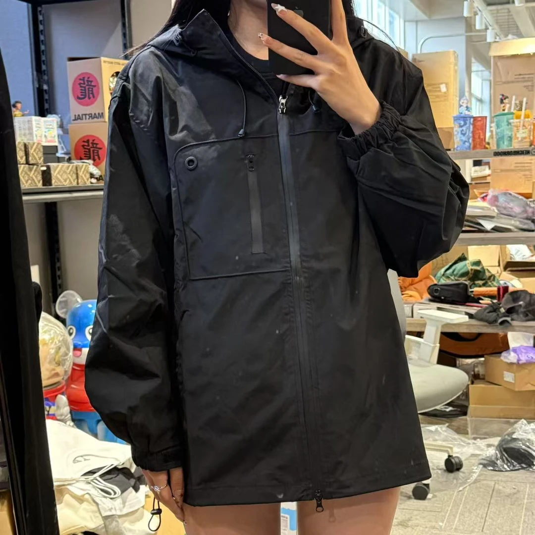 户外 冲锋衣  黑色