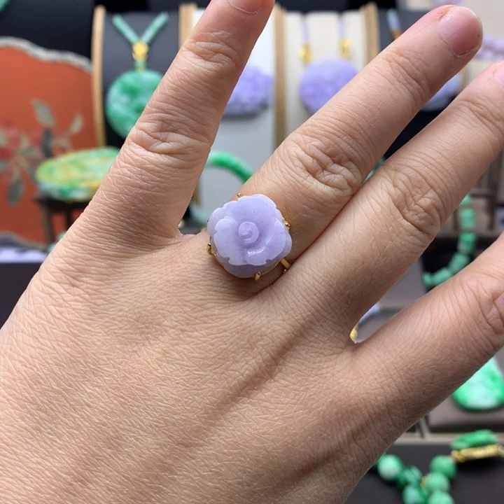 翡翠未镶嵌吊坠(不含链)翡翠戒指