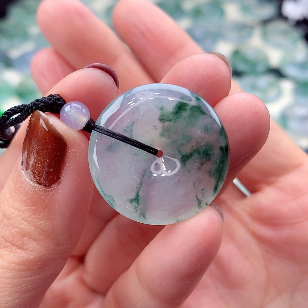 颈饰未镶嵌翡翠编号31-尺寸25/4.8