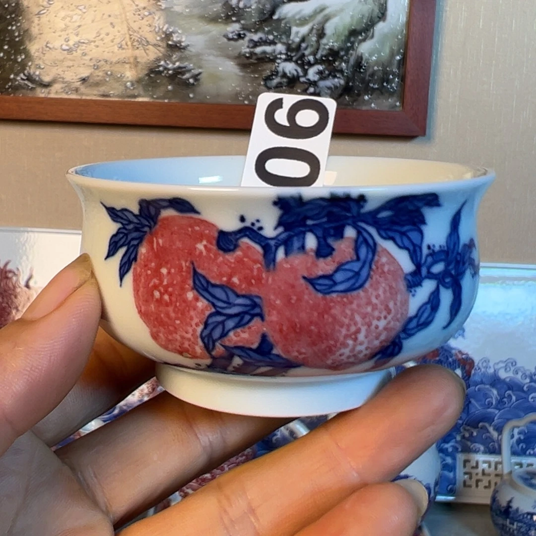 现代瓷青花釉里红工艺
