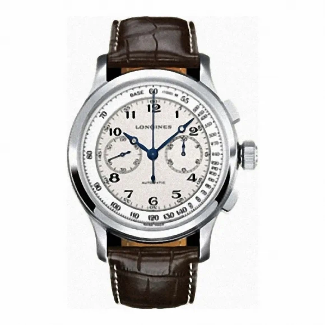 95新 Longines/浪琴 亚虎2/复刻系列/男士休闲腕表/名表