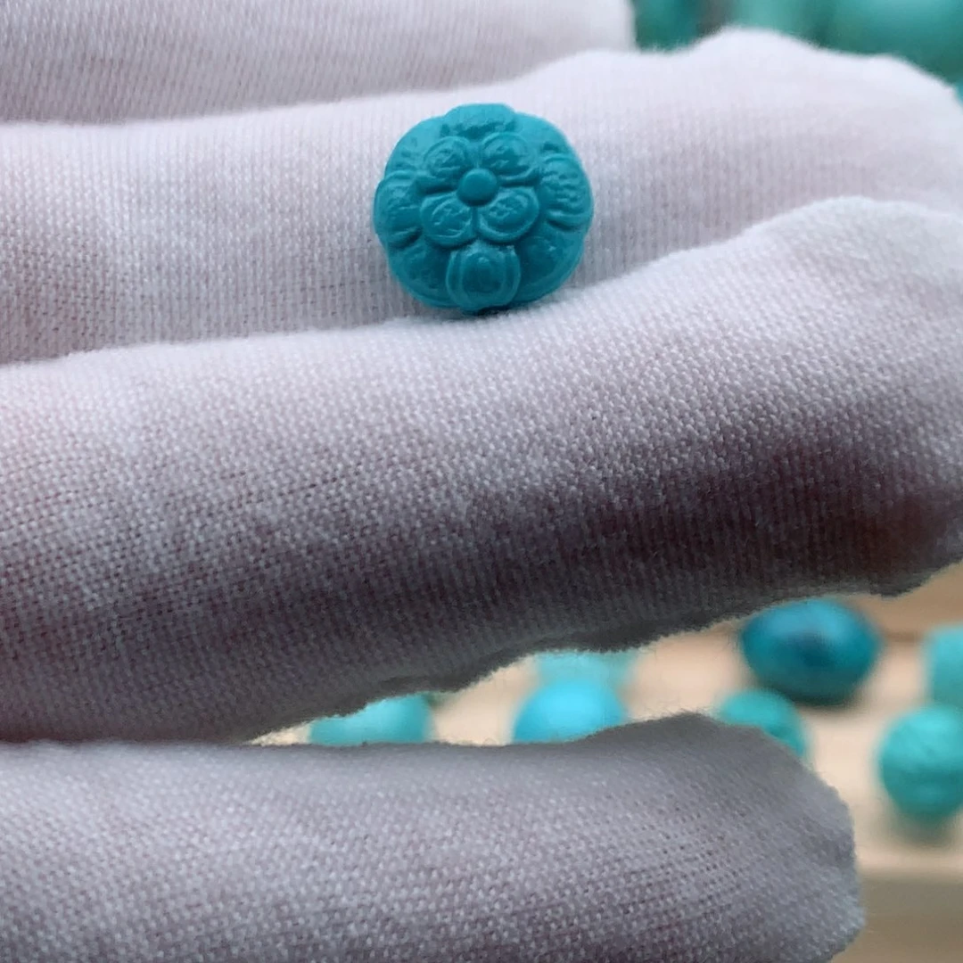 绿松石未镶嵌挂件