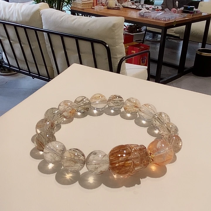 水晶手链未镶嵌手链晶超设计款