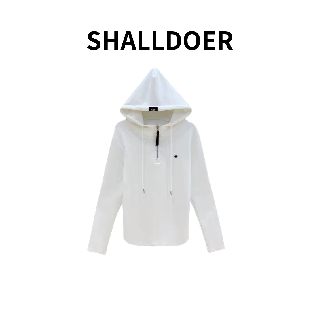 韩系卫衣秋季新款时尚休闲气质连帽上衣帽衫