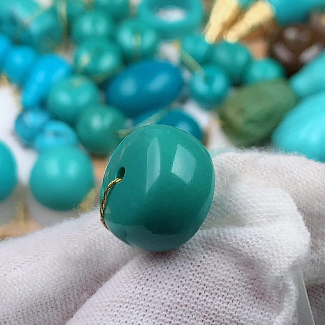 未镶嵌绿松石珠宝奇石