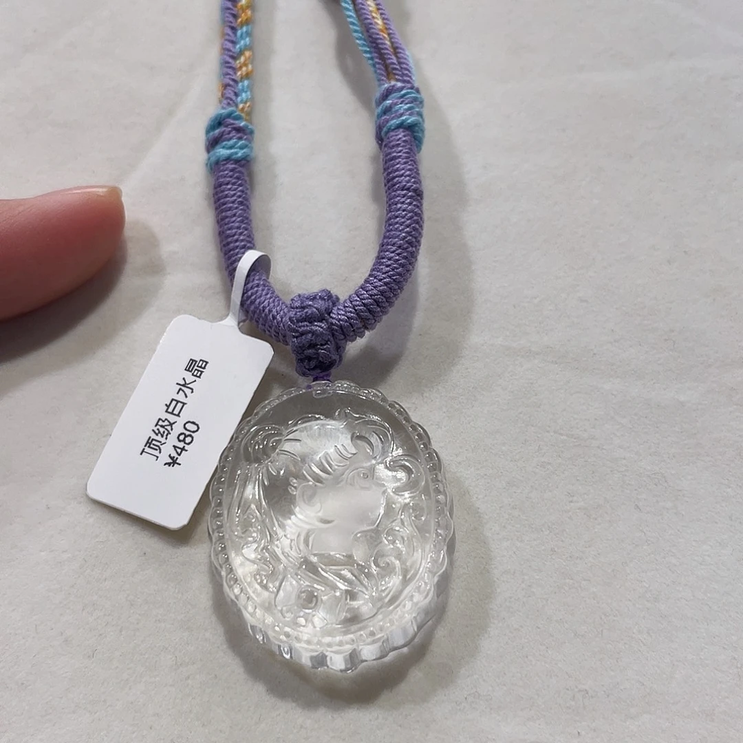 未镶嵌颈饰水晶水晶