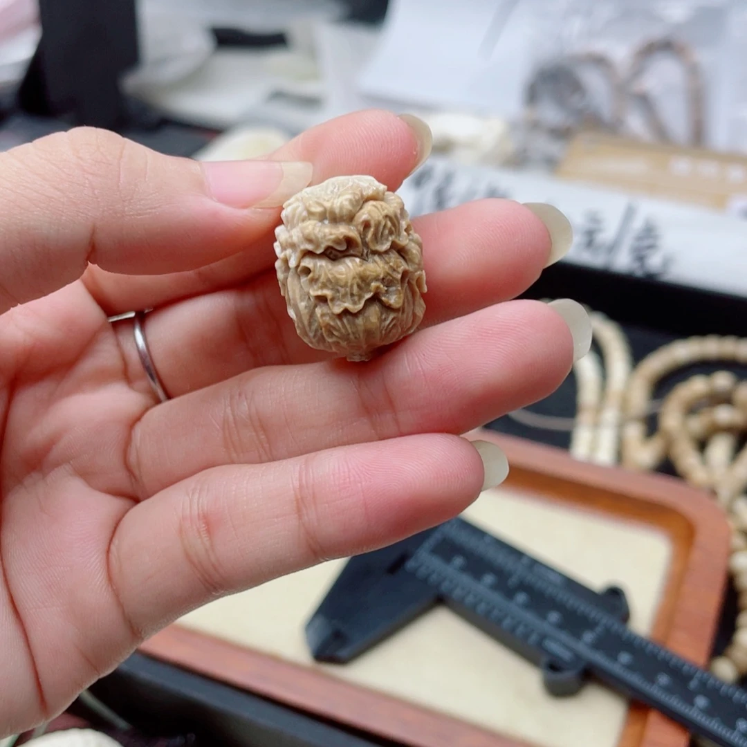 猛犸象牙手串/手链/手镯咖色白菜配饰