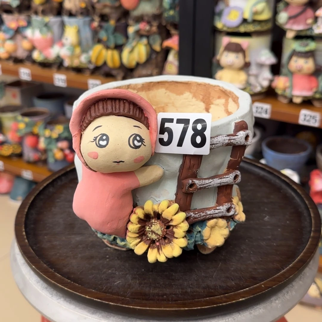 【闪购商品】粗陶手捏