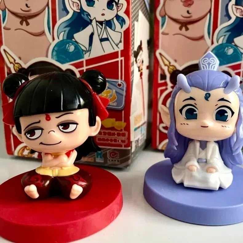 哪吒2之魔童闹海系列手办盲盒生日礼物敖丙摆件敖光学生周边儿童