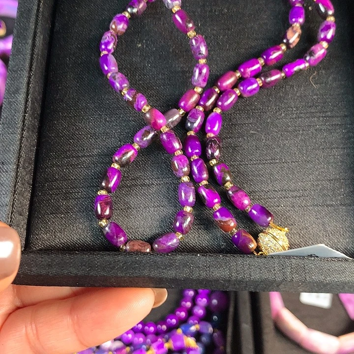 苏纪石（舒俱来）未镶嵌颈饰