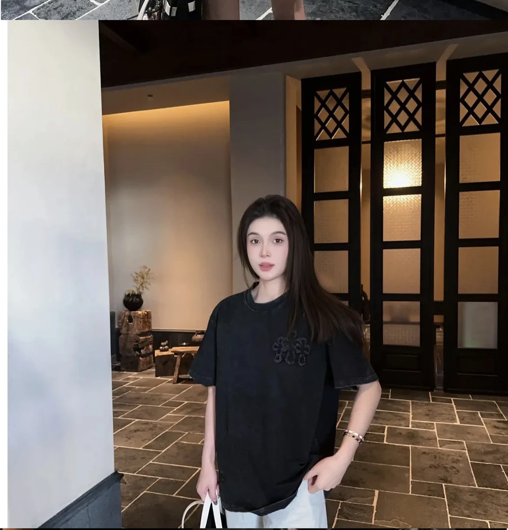 Rebornmoi【viv老板娘】重工百搭皮标衬衫（男女同款）CY217