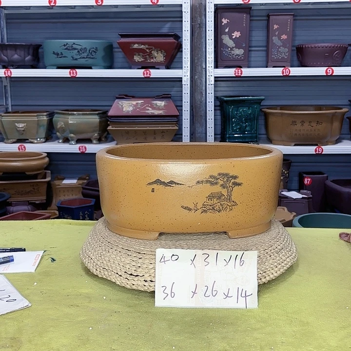 紫砂花盆宜兴紫砂厂