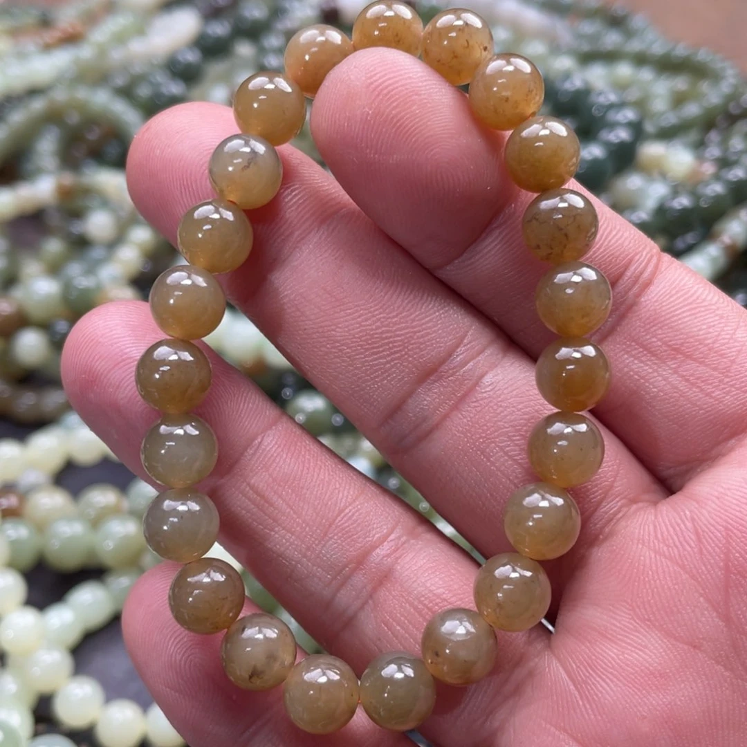 和田玉手链未镶嵌