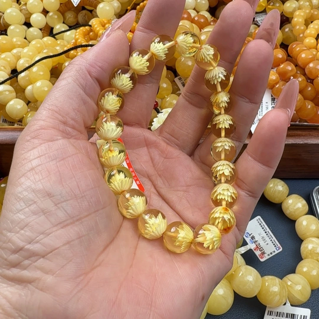 琥珀未镶嵌珠宝奇石