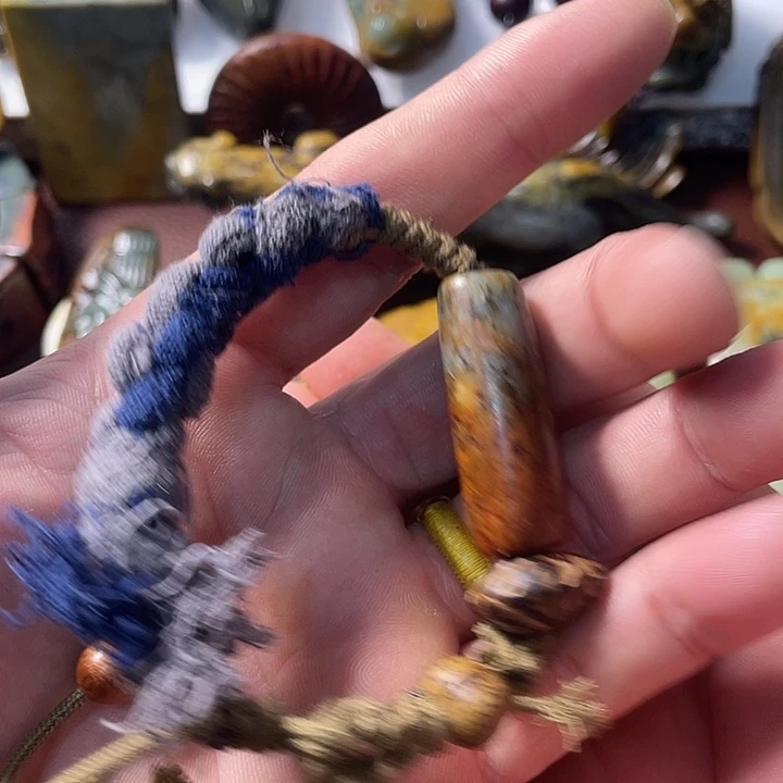 岫岩河磨玉（透闪石质玉）未镶嵌手链